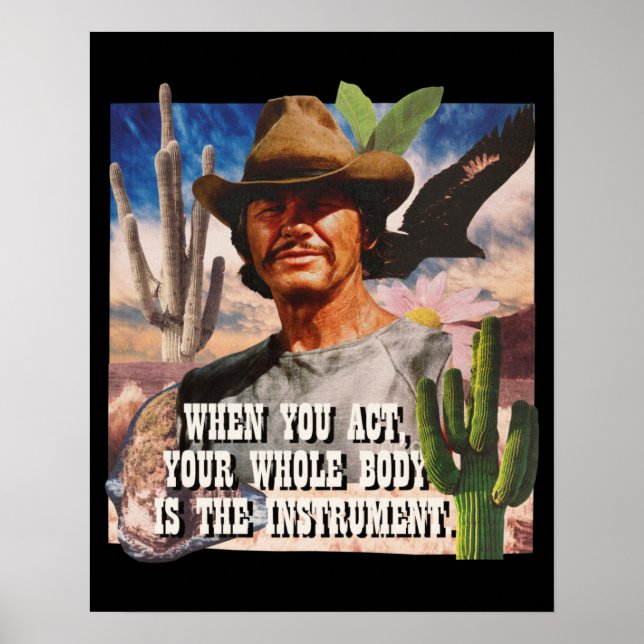 Poster Charles Bronson (Devant)