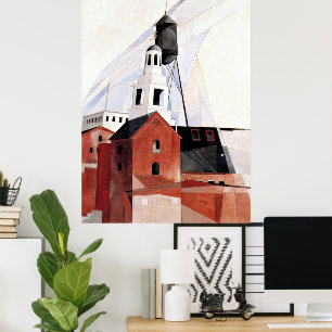 Poster Charles Demuth peinture, Lancaster