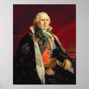 Poster Charles-Francois Lebrun Duke of Plaisance
