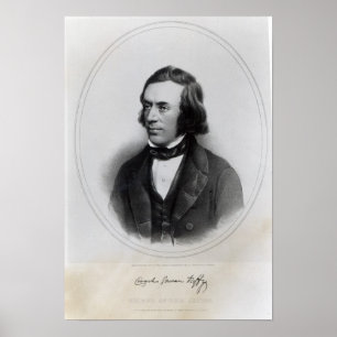 Poster Charles Gavan Duffy, lithographié par H.O'Neill