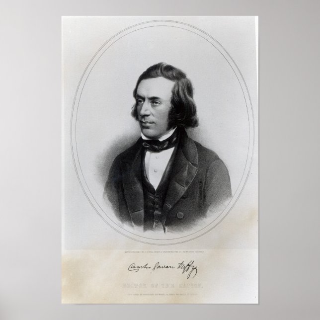 Poster Charles Gavan Duffy, lithographié par H. O'Neill (Devant)