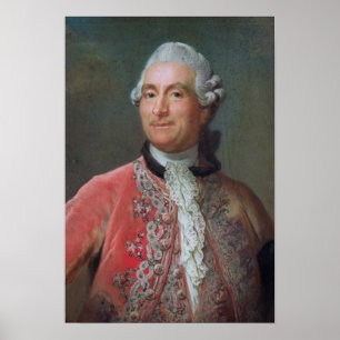 Poster Charles Gravier Count of Vergennes, 1771-74
