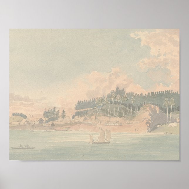 Poster Charles Hamilton Smith - Friendly Cove (Devant)