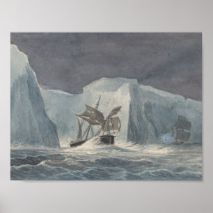 Poster Charles Hamilton Smith - Le passage de l'Erebus
