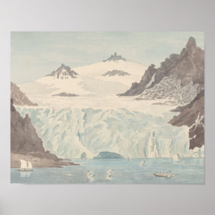 Poster Charles Hamilton Smith - Vue d'un iceberg