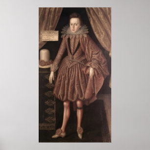Poster Charles I comme prince de Galles, c.1612-13