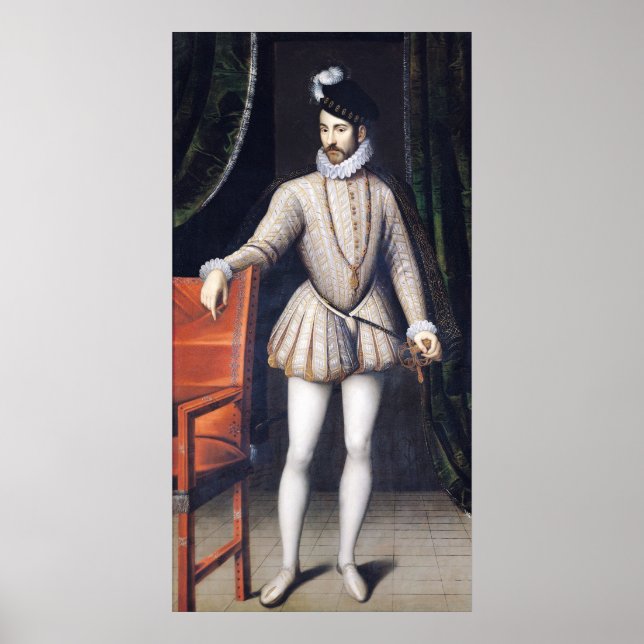 Poster Charles IX Roi de France (Devant)