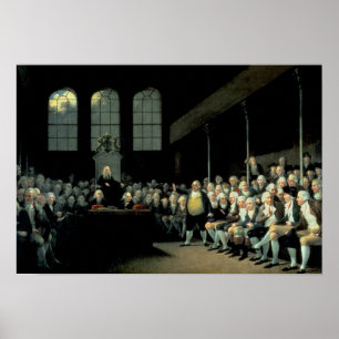 Poster Charles James Fox Addressing the House