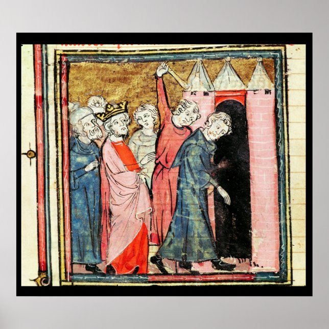 Poster Charles Martel s'occupe de la punition (Devant)