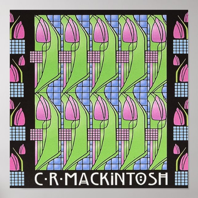 POSTER CHARLES RENNIE MACKINTOSH (Devant)