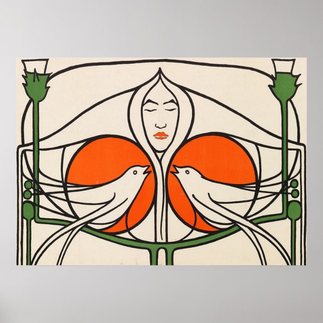POSTER CHARLES RENNIE MACKINTOSH (Devant)