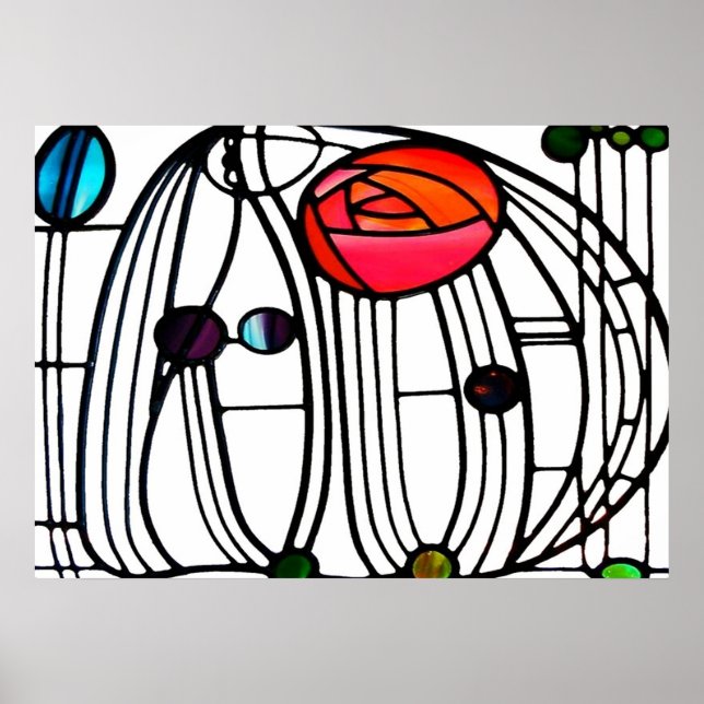 POSTER CHARLES RENNIE MACKINTOSH (Devant)