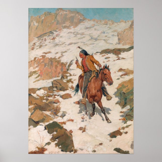 Poster Charles Schreyvogel À Chaud (Devant)