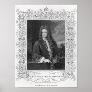 Poster Charles Talbot, duc de Shrewsbury