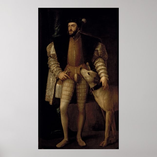 Poster Charles V (Devant)