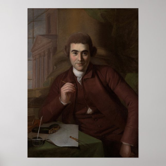 Poster Charles Willson Peale William Buckland (Devant)