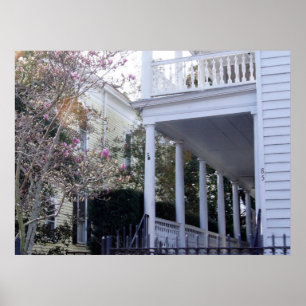 Poster Charleston historique, SC