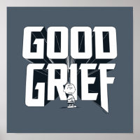 Charlie Brown "Good Grief" Rock Band Tee Graphic