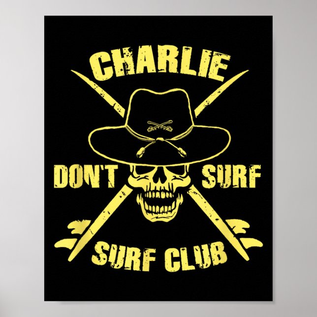 Poster Charlie Don't Surf  (Devant)