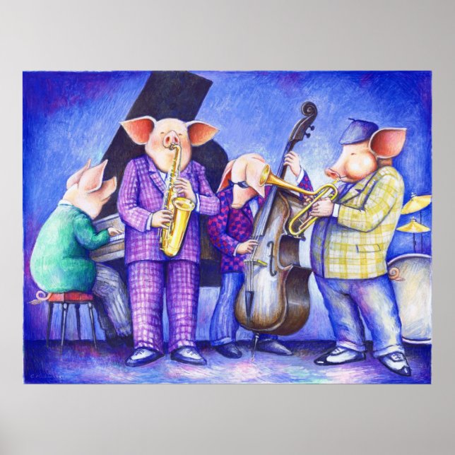 Poster Charlie Porker et ses All Sties (Devant)