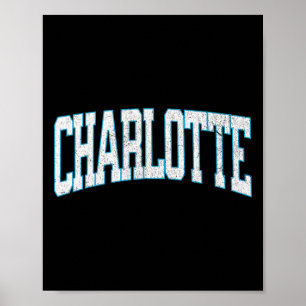 Poster Charlotte Soccer Vintage City _1