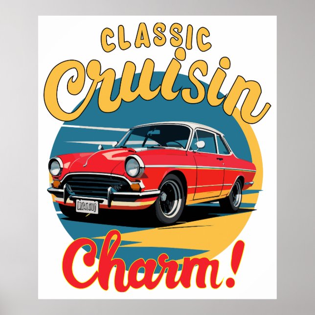 Poster Charme classique de la croisière ! (Devant)