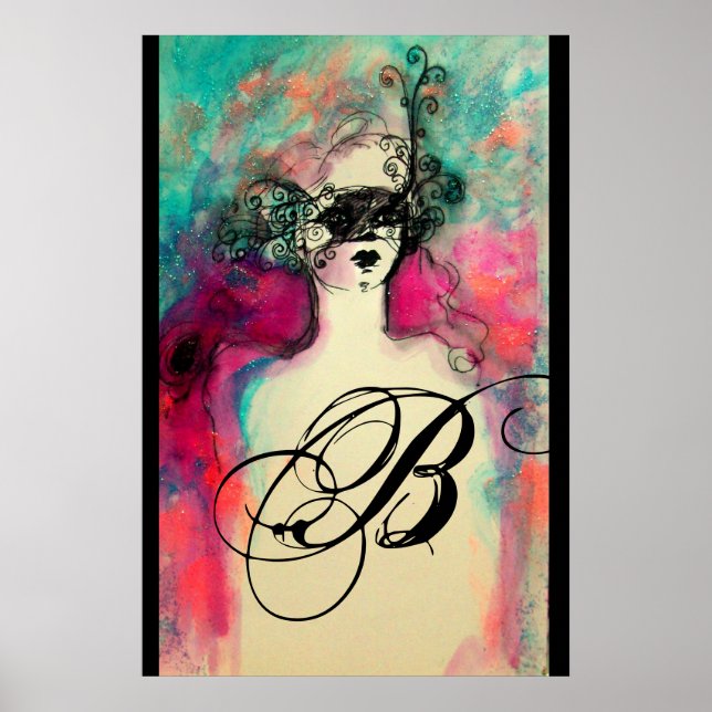 POSTER CHARME MONOGRAMME (Devant)