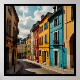 Poster Charme Paris City