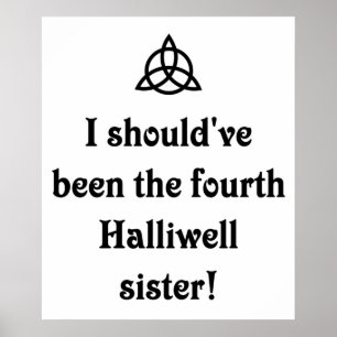 Poster Charmed Halliwell soeurs La puissance de trois