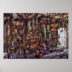 Poster Charpentier - qui est beaucoup d'outils