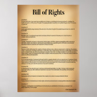 Charte des droits Constitution des États-Unis Post