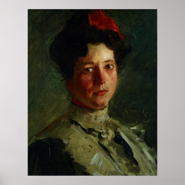 Poster Chase - Portrait De Martha Walter 1908 (Devant)