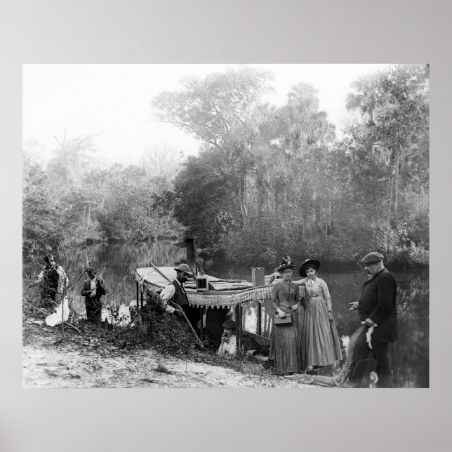 Poster Chasse à la mode : 1880 (Devant)