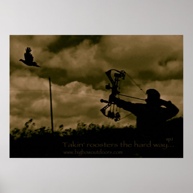 Poster Chasse au faisan de Gros Bow (Devant)