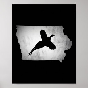 Poster Chasse aux faisans de l'Iowa