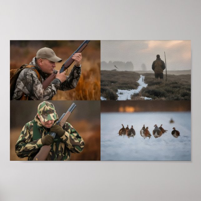 Poster Chasse début de saison chasseur de primes (Devant)