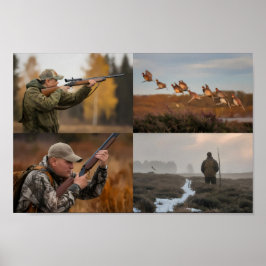Poster Chasse début de saison chasseur de primes