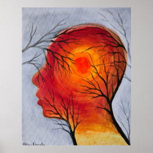 Poster Chasse le soleil intérieur
