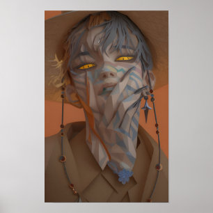 Poster Chasseur de démons - Juni