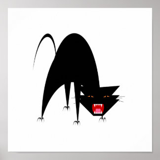 Poster Chat à baiser