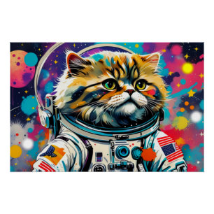 POSTER CHAT ASTRONAUT PERSIAN