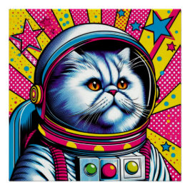 POSTER CHAT-ASTRONAUT PERSIEN 2