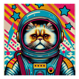 POSTER CHAT-ASTRONAUT PERSIEN 4