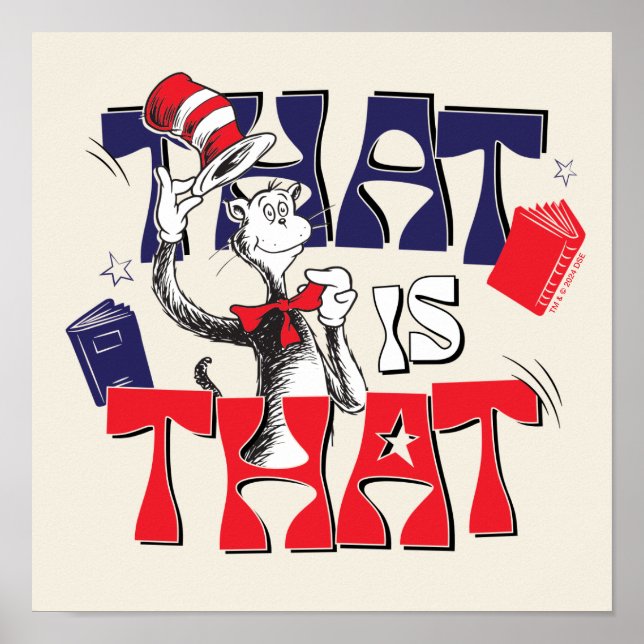 Poster Chat dans le Casquette | Voilà... (Devant)