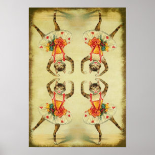 Poster Chat de danse