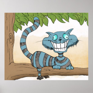 Poster Chat du Cheshire