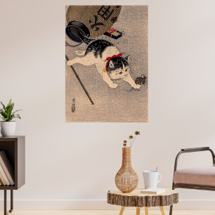 Poster Chat et souris