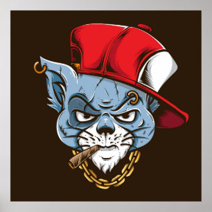 Poster Chat Gangster