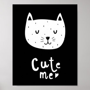 Poster Chat mignon