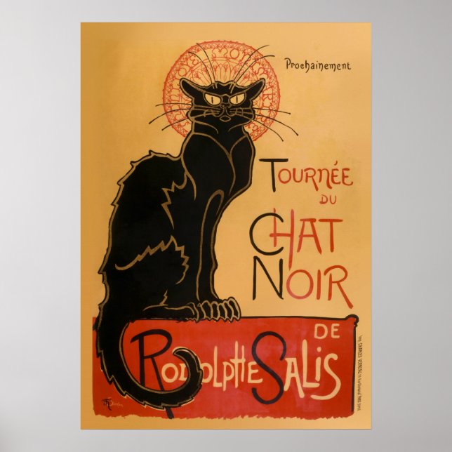 Poster Chat noir (Devant)